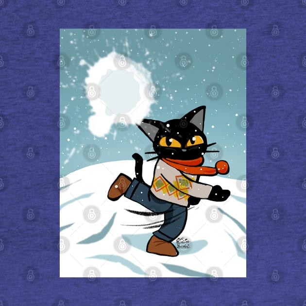 Snowball fight by BATKEI